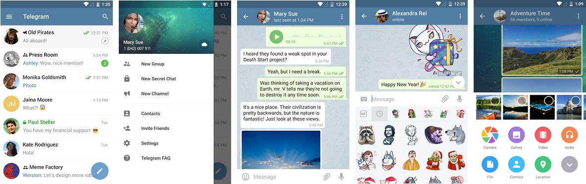 即时通讯工具 Telegram 全版本汇总