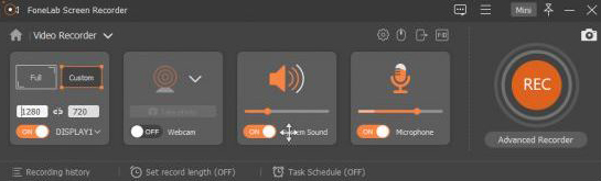 屏幕录制软件 FoneLab Screen Recorder v1.5.18 x64